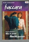baccara  Band 1348  Was in jener Nacht geschah KRISTINE ROLOFSON