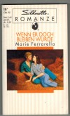 Silhouette Romanze Okt. 95 Wenn er doch bleiben wuerde  MARIE FERRARELLA
